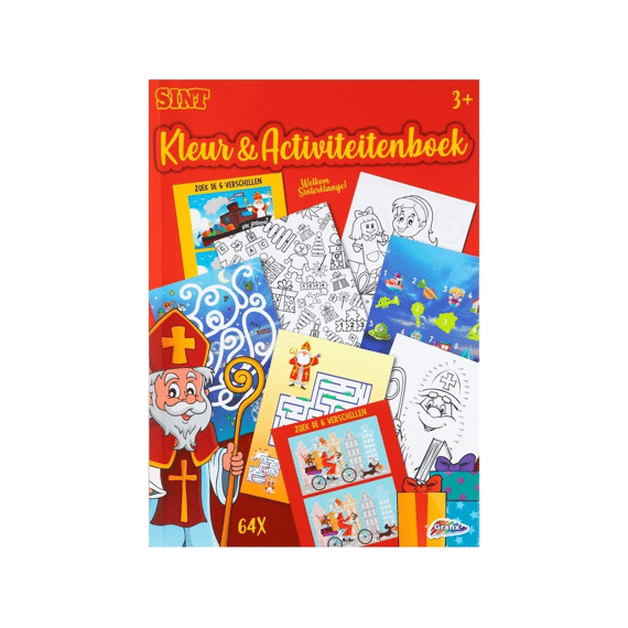 Sint Kleur- En Spelletjesboek