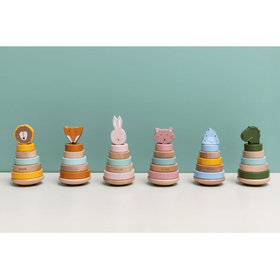 Trixie Toys Houten Stapeltoren Mr Shark