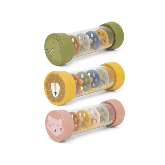 Trixie Toys Houten Regen Rammelaar 9pcs