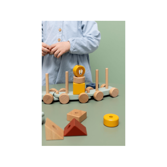Trixie Toys Houten Mini Dierentrein
