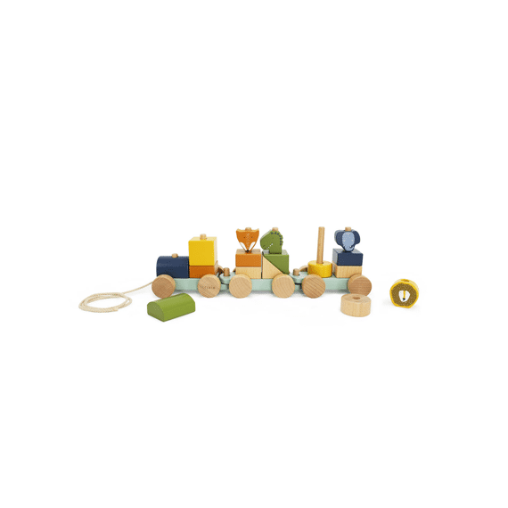 Trixie Toys Houten Dierentrein