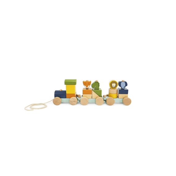 Trixie Toys Houten Dierentrein