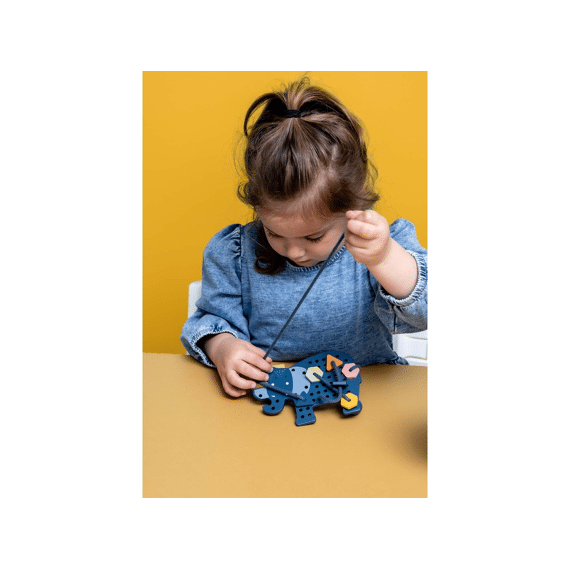 Trixie Toys Houten Rijgspel Met Dieren