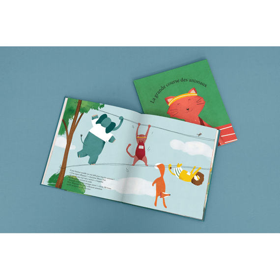 Trixie Toys Boek De Grote Dierenrace Fr