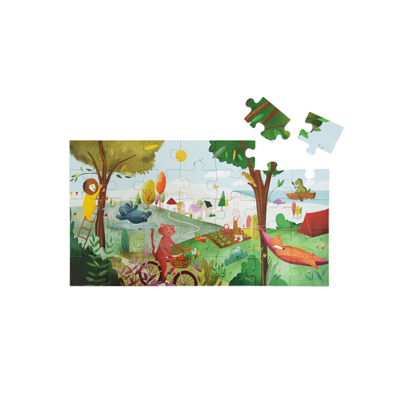 Trixie Toys Vormenpuzzel Summer Day 35pcs