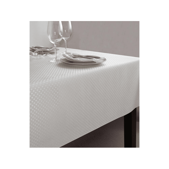 Finesse Polyline Toile Cirée 140 X 10cm Zafiro White