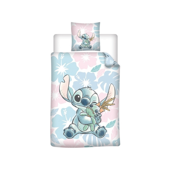 Stitch Dekbedovertrek Polykatoen 140x200cm + 65x65cm