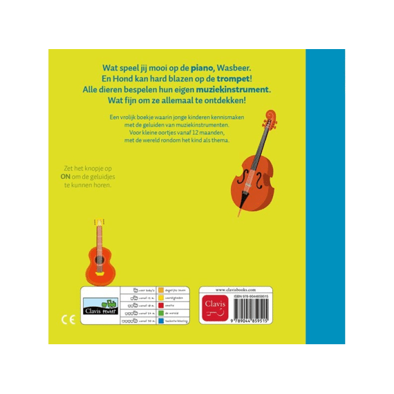 Geluidenboekje: Muziekinstrumenten Van Dichtbij