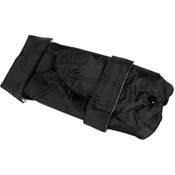 Regenjas Zwart Bulldog+uitneembare Voering/160 - 51 Cm
