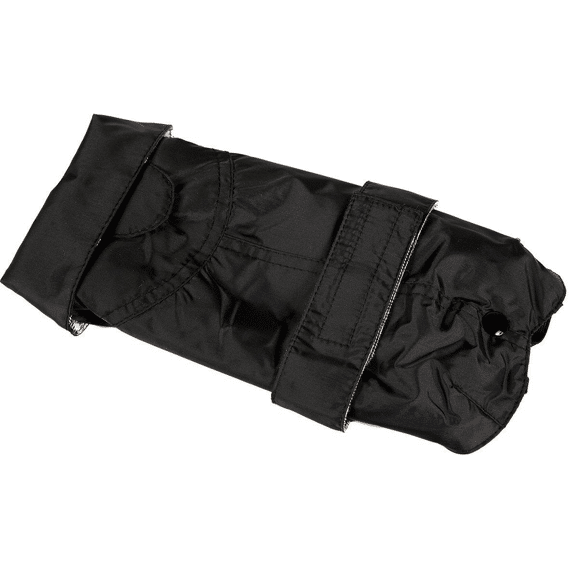 Regenjas Zwart Bulldog+uitneembare Voering/160 - 55 Cm