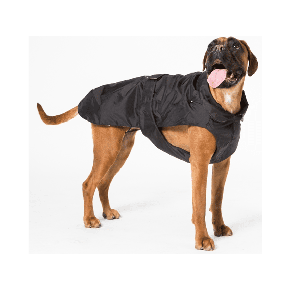 Regenjas Zwart Boxer+uitneembare Voering/170 - 65 Cm