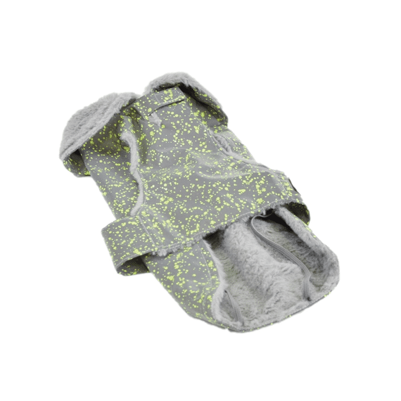 Regenjas Reflecterend Met Imitatievoering/252 36 Cm