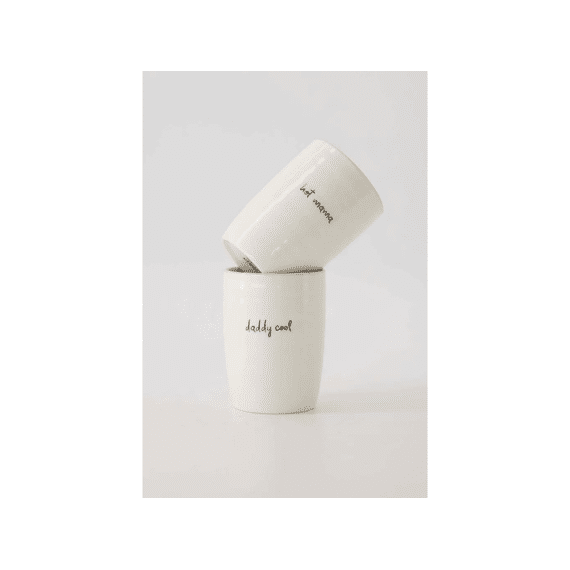 Zusss Koffiemok Cool Dad Club Wit / Bruin