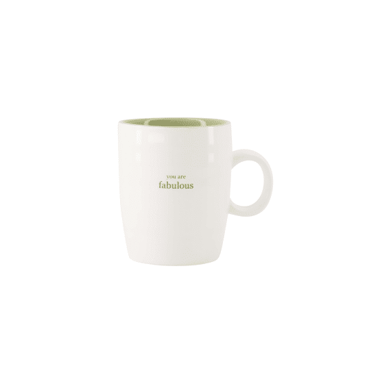 Zusss Theemok You Are Fabulous Wit / Lichtgroen