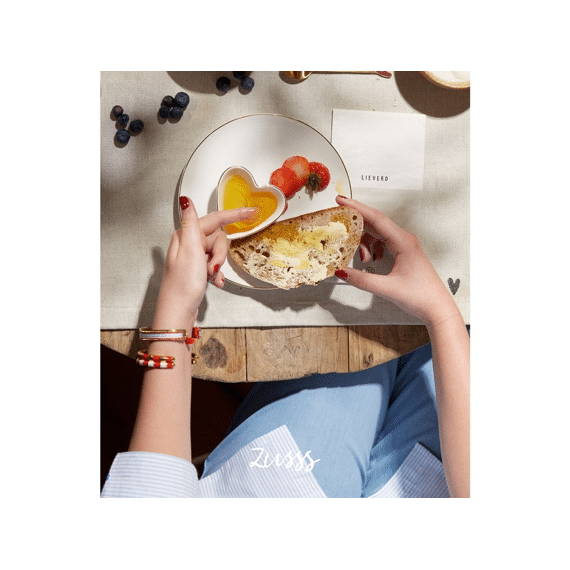 Zusss Vorkjes Hartje Goud / Rood Set/2