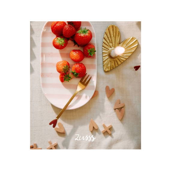 Zusss Vorkjes Hartje Goud / Rood Set/2