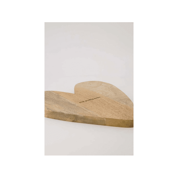 Zusss Borrelplank Hart Naturel