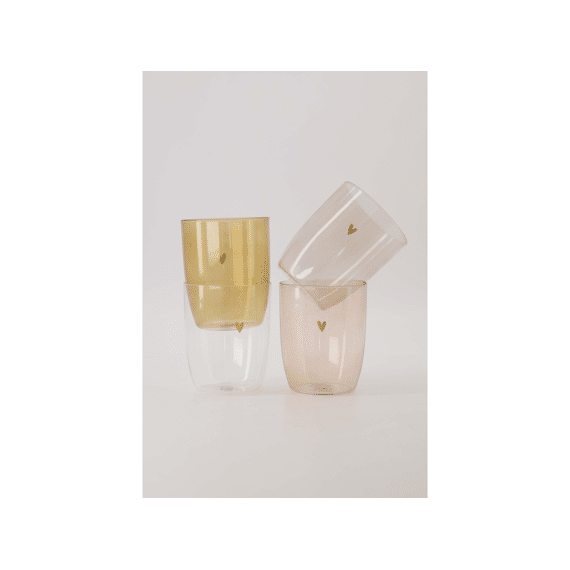 Zusss Drinkglas Hartje Zand