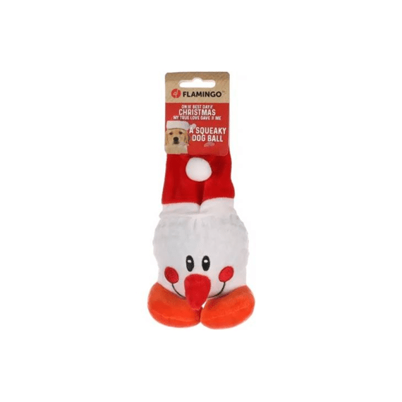 Kerst Speelgoed Lady Sneeuwman Wit 10x8,3x23cm