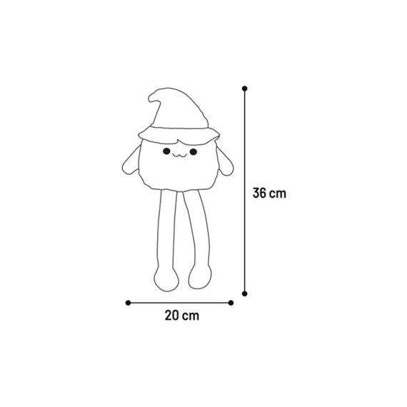 Halloween Speelgoed Binni Oranje 20x7,5x36cm Assortiment