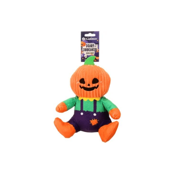 Halloween Speelgoed Pompo Mannetje Oranje 20x16x25cm