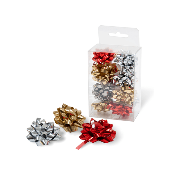 Starbows Red X-mas 35mm 12st