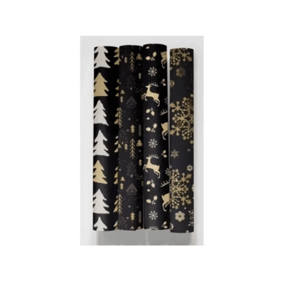 Kerstpapier Shining X-mas 1.5mx70cm