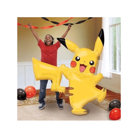 Pokemon Folieballon Pikachu 132x139cm