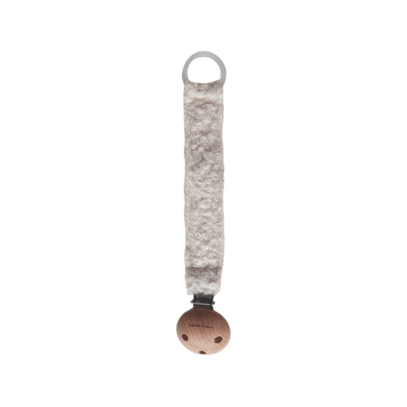 Chewies And More Fopspeenketting Animal Teddy Off White