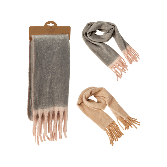 Sjaal Vrouwen 230cm Assortiment