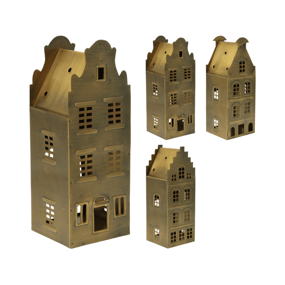 Huisje 26cm Brons Assortiment