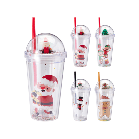Drinkbeker Dia 100xh210mm 4ass