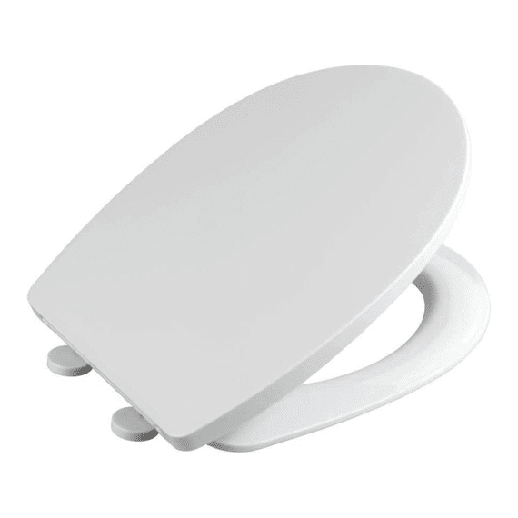 Wenko Toiletzitting Tilos Easy-close Thermoplast Wit
