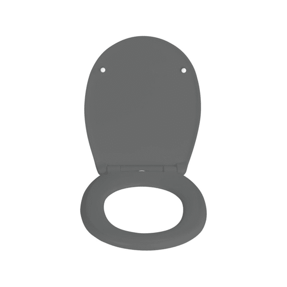Wenko Toiletzitting Vorno Neo Easy-close Duroplast Grijs