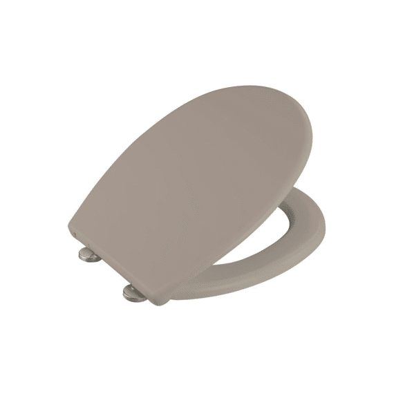 Wenko Toiletzitting Vorno Neo Easy-close Duroplast Taupe