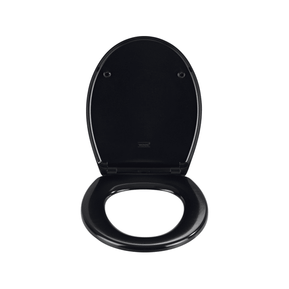 Wenko Toiletzitting Vorno Neo Easy-close Duroplast Zwart