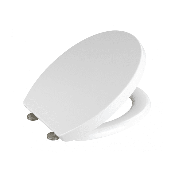 Wenko Toiletzitting Birori Easy-close Duroplast Wit