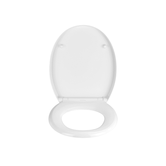 Wenko Toiletzitting Birori Easy-close Duroplast Wit