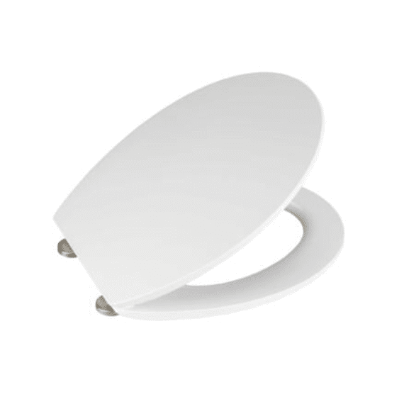 Wenko Toiletzitting Mora Easy-close Duroplast Wit