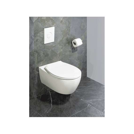 Wenko Toiletzitting Syros Family Easy-close Thermoplast Wit