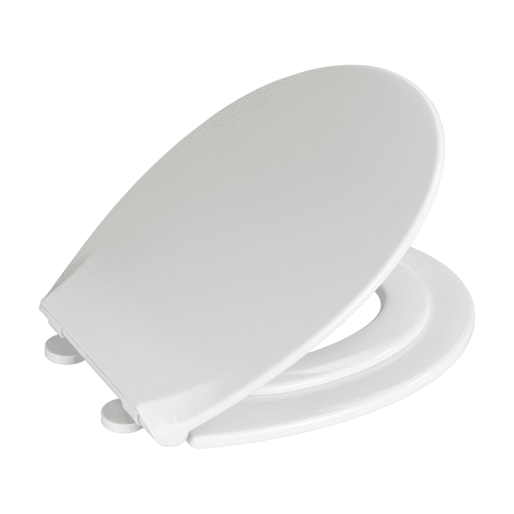 Wenko Toiletzitting Syros Family Easy-close Thermoplast Wit