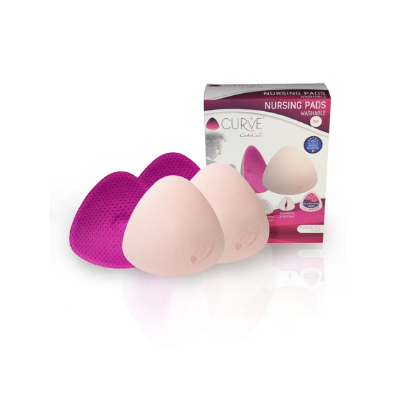 Cache Coeur Borstvoedingscompressen Dag Fuchsia