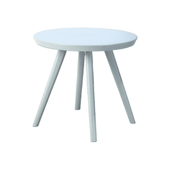 Kindertafel Rond Pastel Blauw 85x50.5cm