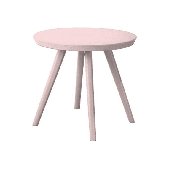 Kindertafel Rond Pastel Roze 85x50.5cm