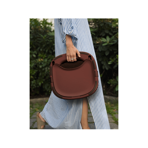 Hannie Draagbare Stoelverhoger Mahogany Red