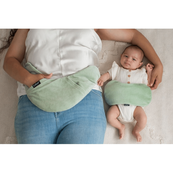Kipkep Mama And Mini Bundel Lexie + Woller Pale Green