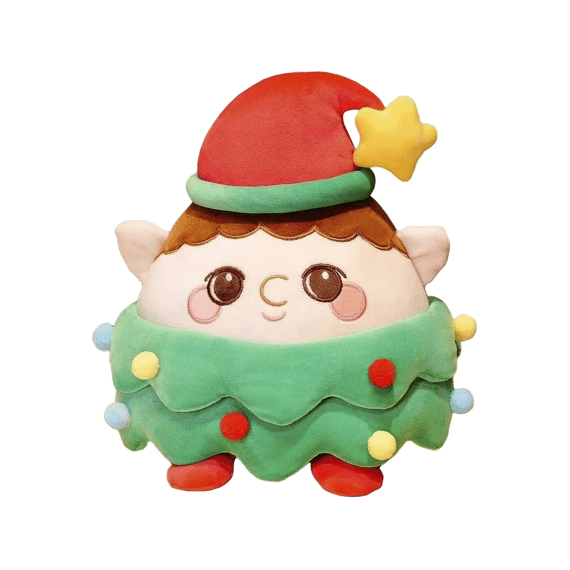 Kussen Xmas Icons Kerstkabouter 40cm