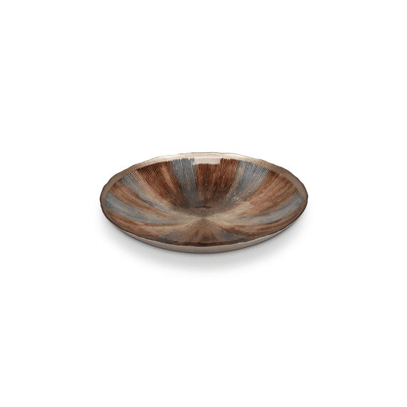 S&P Cosmo Sierschaal Glas Autumn 40x6.5cm