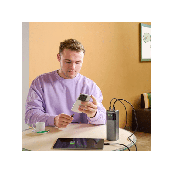 Hama Powerbank Highpower 20000mah 65w Grijs