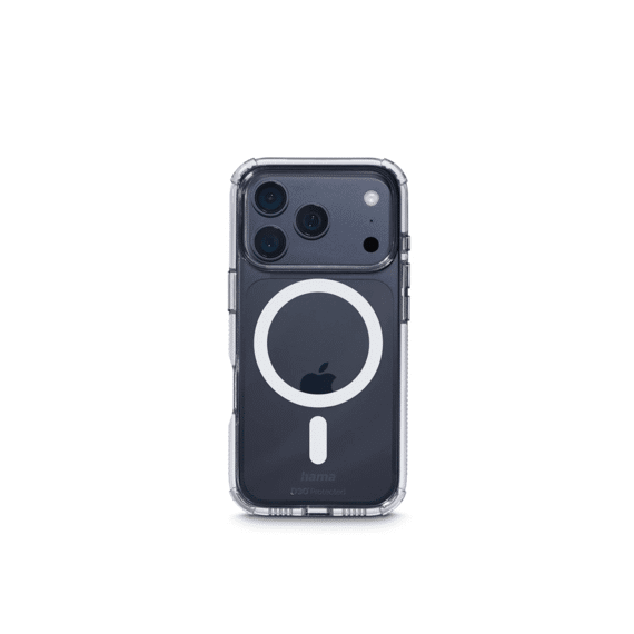Hama Extreme Protect Magcase Voor Iphone 17 Pro Magnetisch Transparant